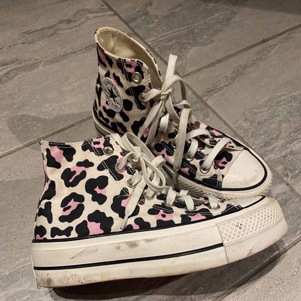 High top platform converse